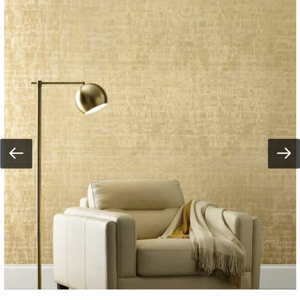Ronald Redding Classics 24 karat gold Liquid Metal Gold Wallpaper KT2131